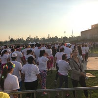 Photo taken at The Color Run Cdmx by Eddie M. on 6/4/2017