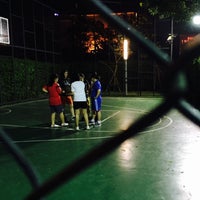 Photo taken at Basketball Court by Khunkiwi J. on 3/14/2015