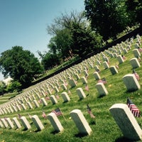 Photo taken at Alexandria National Cemetery by Elizabeth S. on 5/23/2015