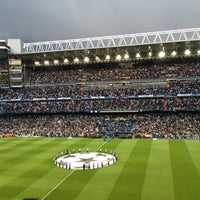 Photo taken at Santiago Bernabéu Stadium by Íñigo A. on 5/1/2013