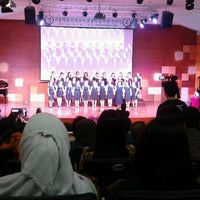 Photo taken at Jakarta International Korean School by Amelita N. on 10/4/2012