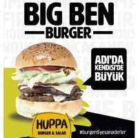 12/26/2015にOzgur K.がHuppa Burger&amp;Saladで撮った写真