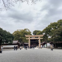 Photo taken at Meiji Jingu Shrine by BUN B. on 2/27/2019