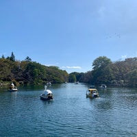 Photo taken at Inokashira Park by Hiro on 11/4/2019