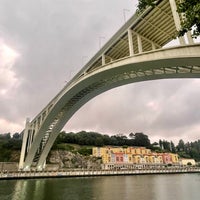 Photo taken at Ponte da Arrábida by Ryan on 1/5/2024