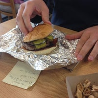 Photo taken at Five Guys by A. C. on 9/26/2012