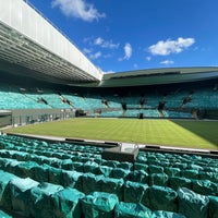 Photo taken at Wimbledon Lawn Tennis Museum by Arwa on 10/9/2022