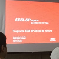 Photo taken at SESI by Marcela Q. on 6/18/2016