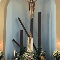 Photo taken at Igreja Nossa Senhora de Fátima by Marcela Q. on 1/22/2017