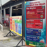 Photo taken at Two Minit Carwash by J Scott O. on 4/14/2022