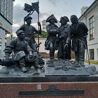 Photo taken at Памятник основателям крепости Дмитрия Ростовского by Анастасия С. on 6/30/2020
