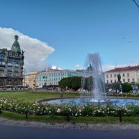 Photo taken at Казанский сквер by Анастасия С. on 6/26/2019