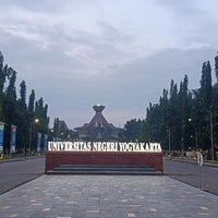 Photo taken at Rektorat Universitas Negeri Yogyakarta by Untung B. on 3/12/2020