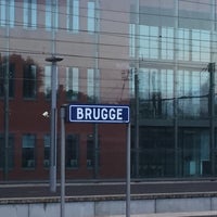 Photo taken at Brugge Railway Station by David D. on 4/27/2016