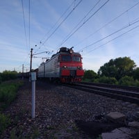 Photo taken at Ж/д платформа Тула-2-Курская by Andrey Y. on 6/7/2018