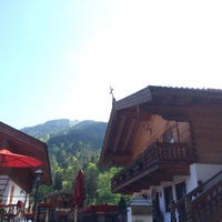 Photo taken at Feuriger Tatzlwurm Hotel Resort &amp;amp; Spa Oberaudorf by Mathey on 5/18/2015