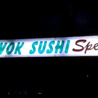 Photo taken at Wok Sushi by Eaglepowder on 12/31/2012