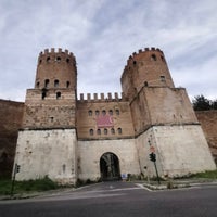 Photo taken at Porta San Sebastiano by ♏️UTLU . on 11/19/2023
