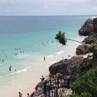 Photo taken at Tulum Archeological Site by Germán M. on 9/25/2016