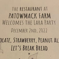 Das Foto wurde bei The Restaurant at Patowmack Farm von Isa L. am 12/2/2022 aufgenommen
