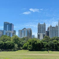 Photo taken at Piedmont Park Active Oval by Anil B. on 5/9/2021