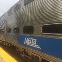 Photo taken at Metra - Downers Grove Main Street by Kevin A. on 6/23/2017