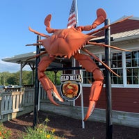 Photo taken at Old Mill Crab House by Kevin A. on 8/24/2021