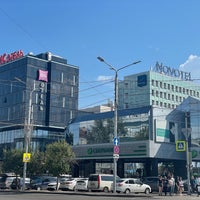 Photo taken at Novotel Krasnoyarsk Center by Olga S. on 8/29/2021
