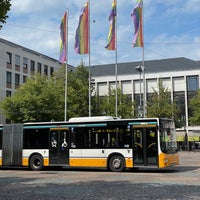 Photo taken at Luisenplatz by Olga S. on 8/16/2023