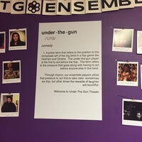 Photo taken at Under The Gun Theater by Angie M. on 4/19/2017