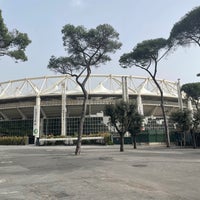 Photo taken at Tribuna 1927 - Stadio Olimpico by RT on 4/1/2024