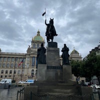 Photo taken at Saint Wenceslas Statue by RT on 8/1/2023