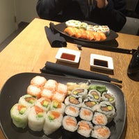Photo taken at Sushi Shop by Alexia M. on 3/31/2016