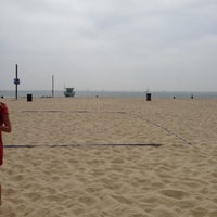 Photo taken at Venice Beach Volleyball Courts by Travis H. on 4/28/2013