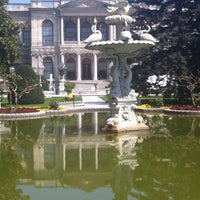 Photo taken at Dolmabahçe Palace by Müge M. on 4/29/2013
