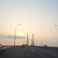 Photo taken at Penang Bridge by zuriyatiali on 3/20/2015