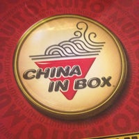 Photo taken at China in Box by Elton D. on 2/13/2013