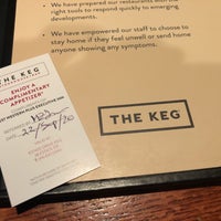Photo taken at The Keg Steakhouse + Bar – Estate Drive by René L. on 9/22/2020