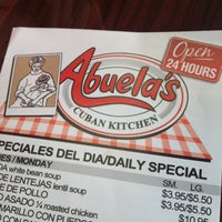 Abuela S Cuban Kitchen Now Closed City Center Miami Beach Fl