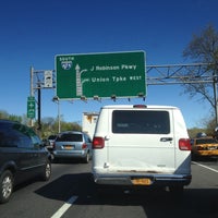 Photo taken at Van Wyck Expressway by Ray C. on 5/1/2013