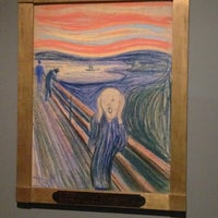 Photo taken at MoMA Edvard Munch by Ruthann on 3/1/2013