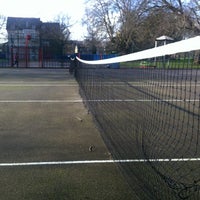 Photo taken at Acton Park Tennis Courts by mārtiņš m. on 2/15/2013