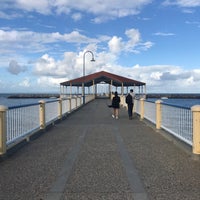 Photo taken at Redcliffe Pier by Amélia Carolina V. on 4/2/2019