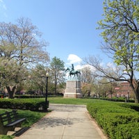 Photo taken at Nathanael Greene Statue by William l. on 4/13/2013