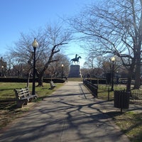 Photo taken at Nathanael Greene Statue by William l. on 1/19/2013