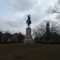 Photo taken at Nathanael Greene Statue by William l. on 2/16/2013