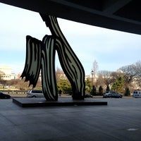 Photo taken at Brushstroke, Roy Lichtenstein (1996, enlarged and fabricated 2002-3) by William l. on 12/28/2012