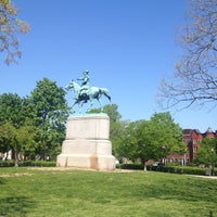 Photo taken at Nathanael Greene Statue by William l. on 4/27/2013