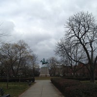 Photo taken at Nathanael Greene Statue by William l. on 3/2/2013