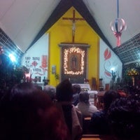 Photo taken at Parroquia De Nuestra Señora de Guadalupe by Miguel A. on 12/25/2014